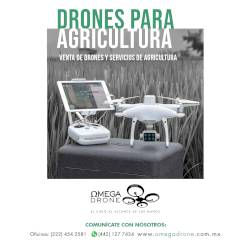 Drones para agricultura Puebla - Omega Drone